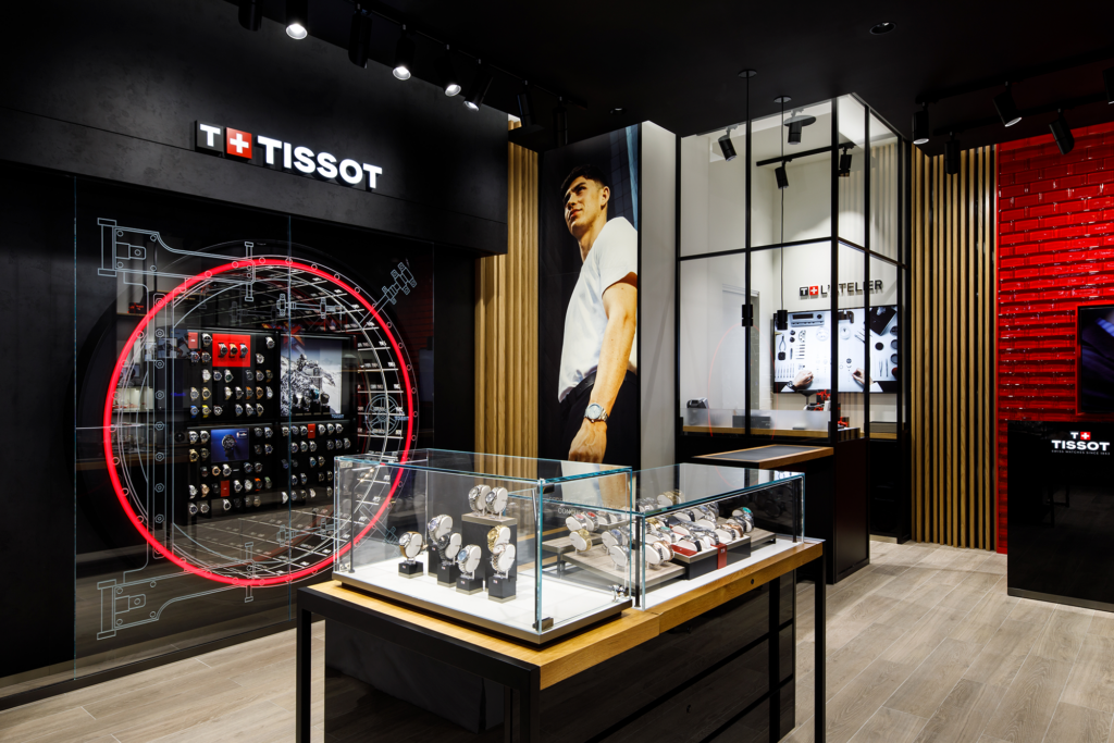new tissot boutique opens in montreal.