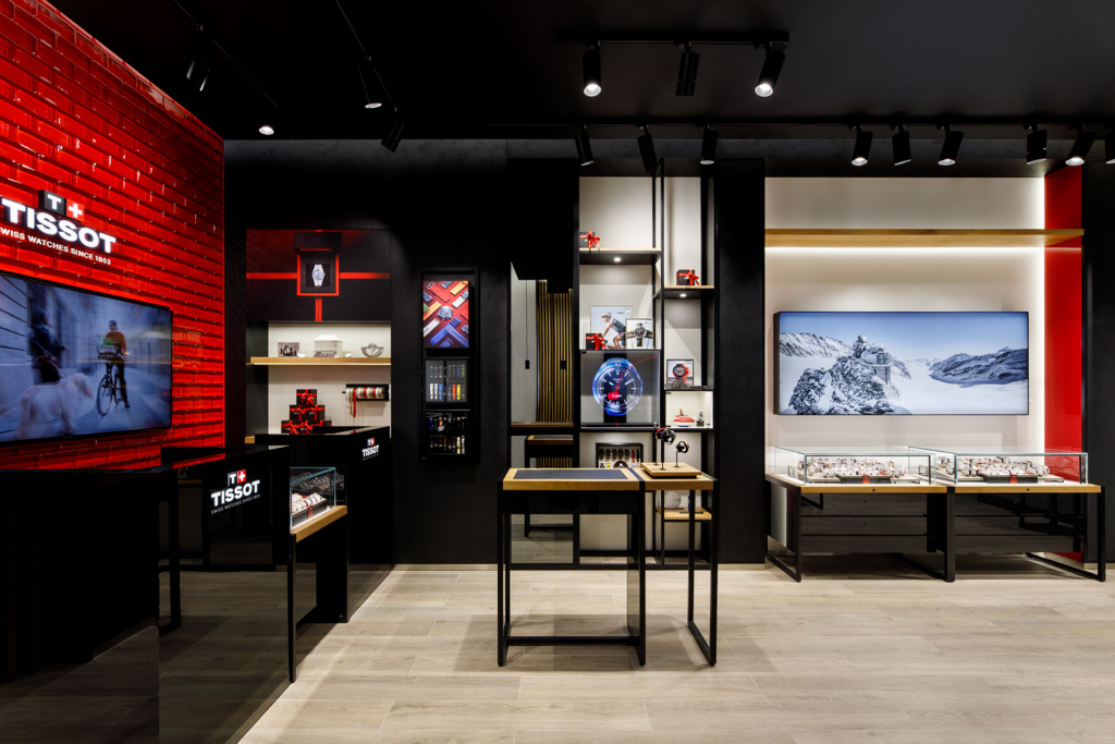 new tissot boutique opens in montreal.