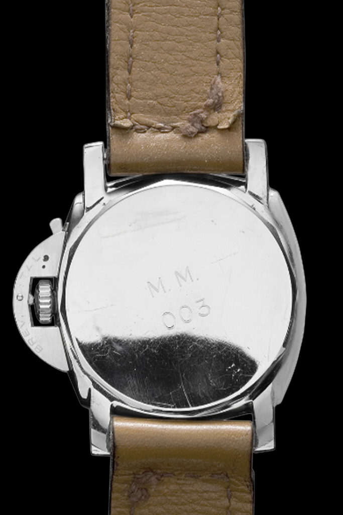 1960s_Backcase Luminor Marina Militare. Photos courtesy of Panerai via Nike Communications.