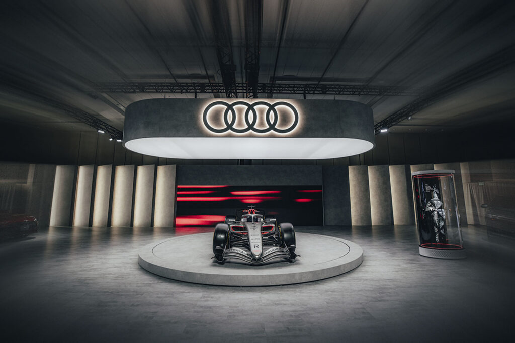 Audi Haus Returns to Canadian International AutoShow in Toronto, 2-2026. Photo courtesy of Audi.
