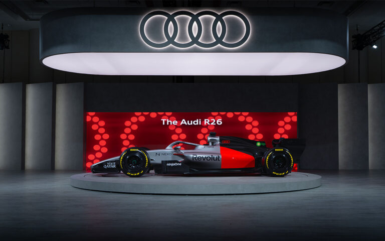 Audi Haus Returns to Canadian International AutoShow in Toronto, 2-2026. Photo courtesy of Audi.