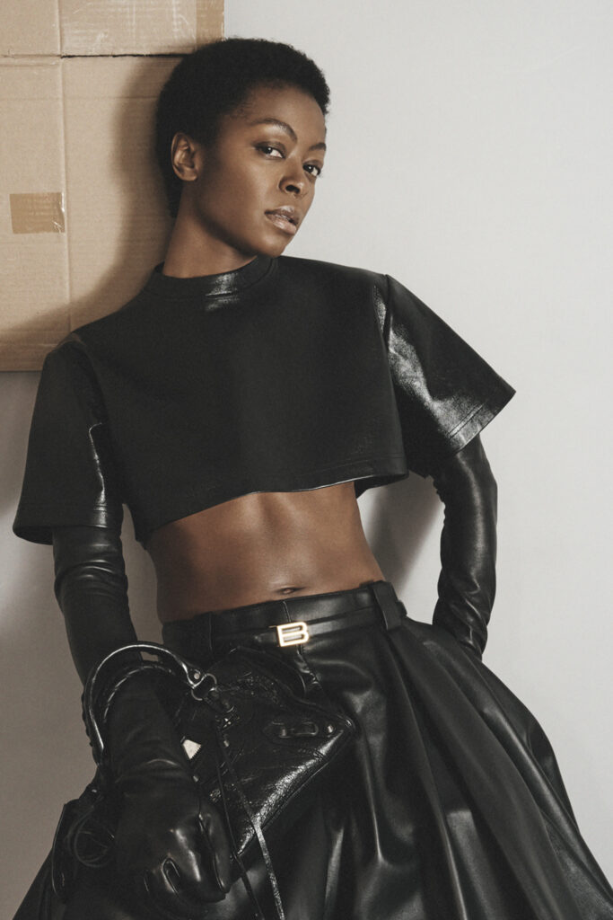 BALENCIAGA'S HEART AND BODY CAMPAIGN FEATURING A NEW COMMUNITY DANIELLE DEADWYLER IMAGE