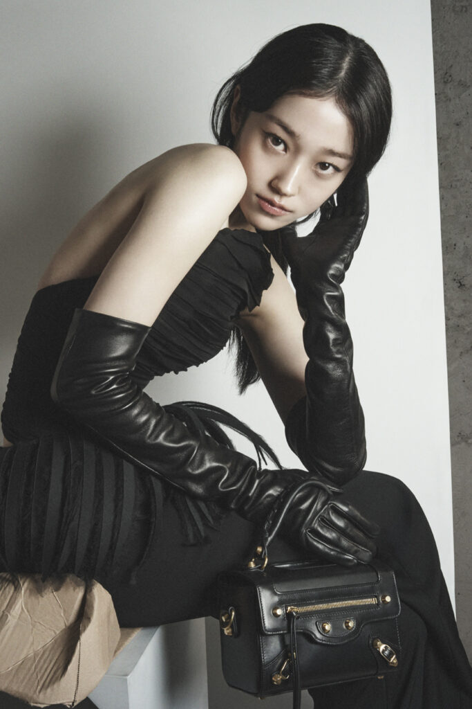 BALENCIAGA'S HEART AND BODY CAMPAIGN FEATURING A NEW COMMUNITY ROH YOONSEO IMAGE