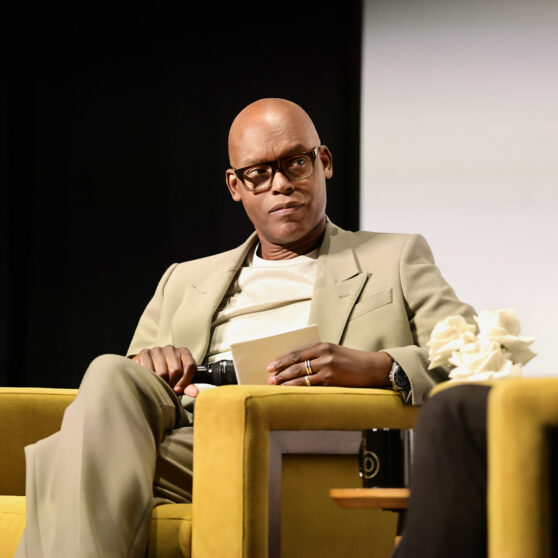 Cameron Bailey speaks at NFTS. Photo credit: Getty. Provided courtesy of Rolex.