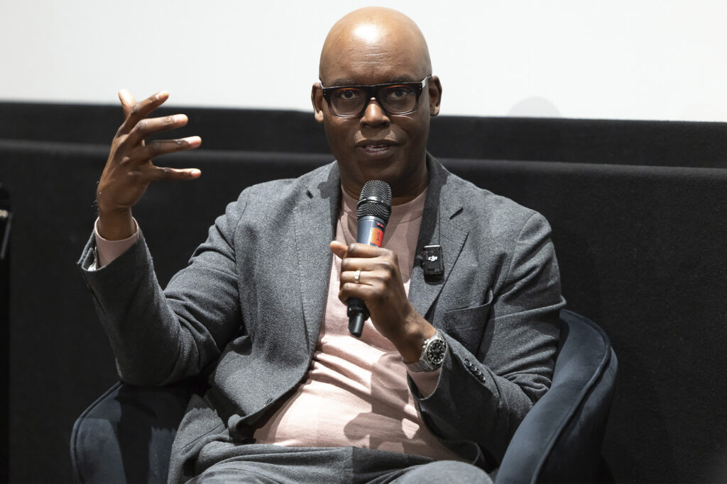 Cameron Bailey speaks at NFTS. Photo credit: NFTS. Provided courtesy of Rolex.