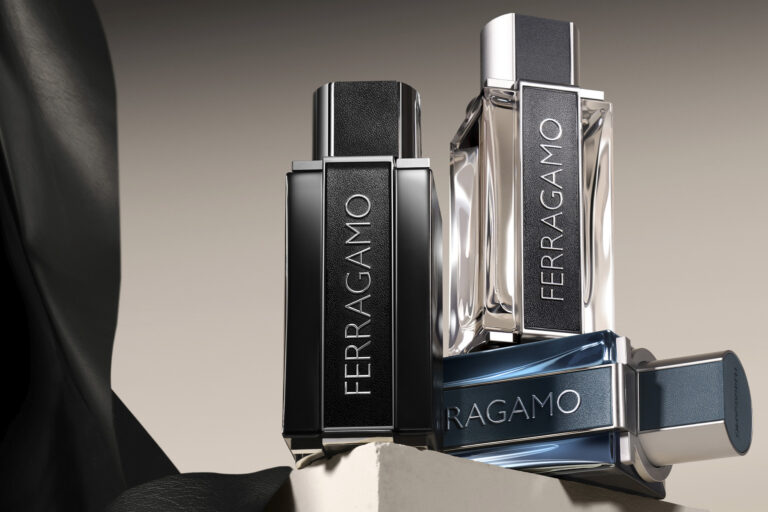 Ferragamo Sublime Leather men's cologne. Photo courtesy of Ferragamo, retrieved from SHARP Winter.