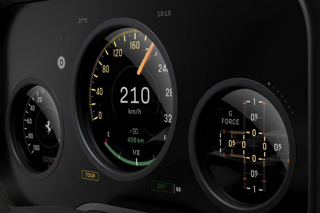 FERRARI LUCE EV. PHOTO COURTESY OF FERRARI.