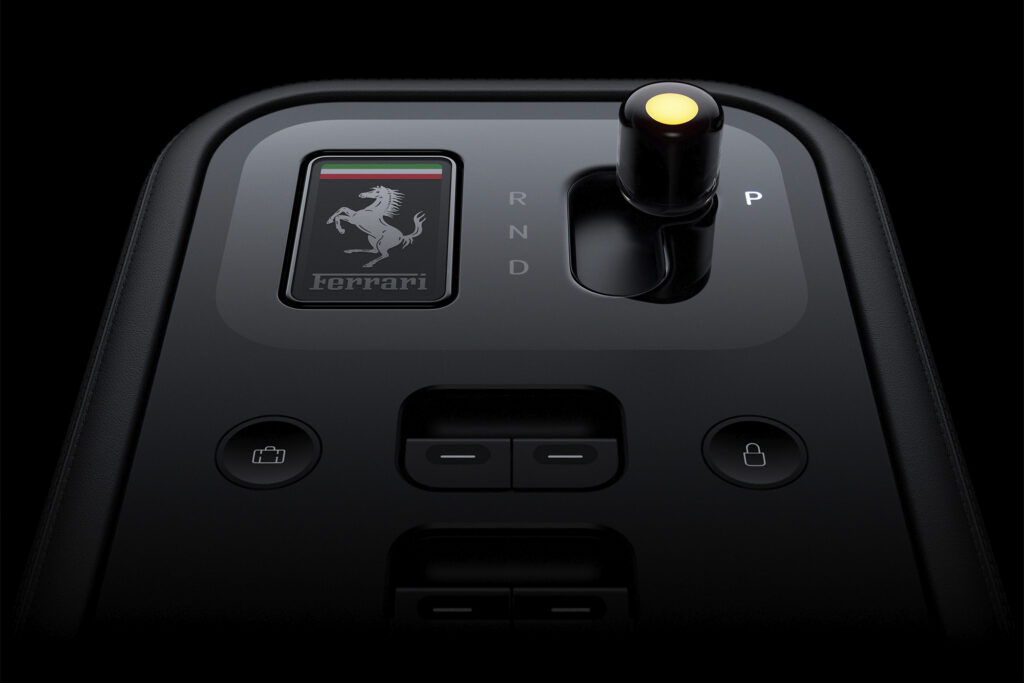 FERRARI LUCE EV. PHOTO COURTESY OF FERRARI.