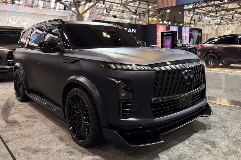 INFINITI QX80 Reimagined: Track Spec at the 2026 Canadian International AutoShow in Toronto. Photo by Matt Bubbers.