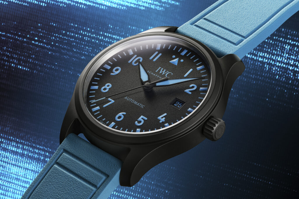 IWC Pilot's Watch Automatic/Chronograph 41 George Russell. Photo courtesy of IWC.