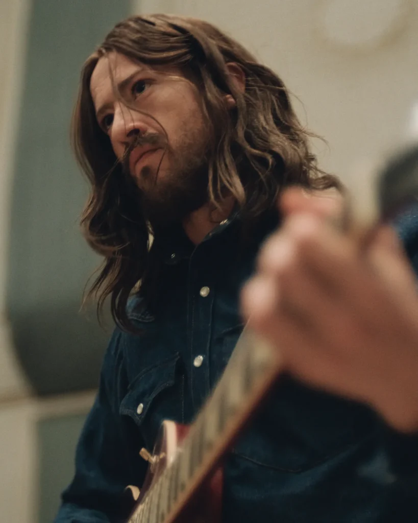 Joseph Quinn as George Harrison in The Beatles – A Four-Film Cinematic Event (Courtesy of Sony Pictures)
