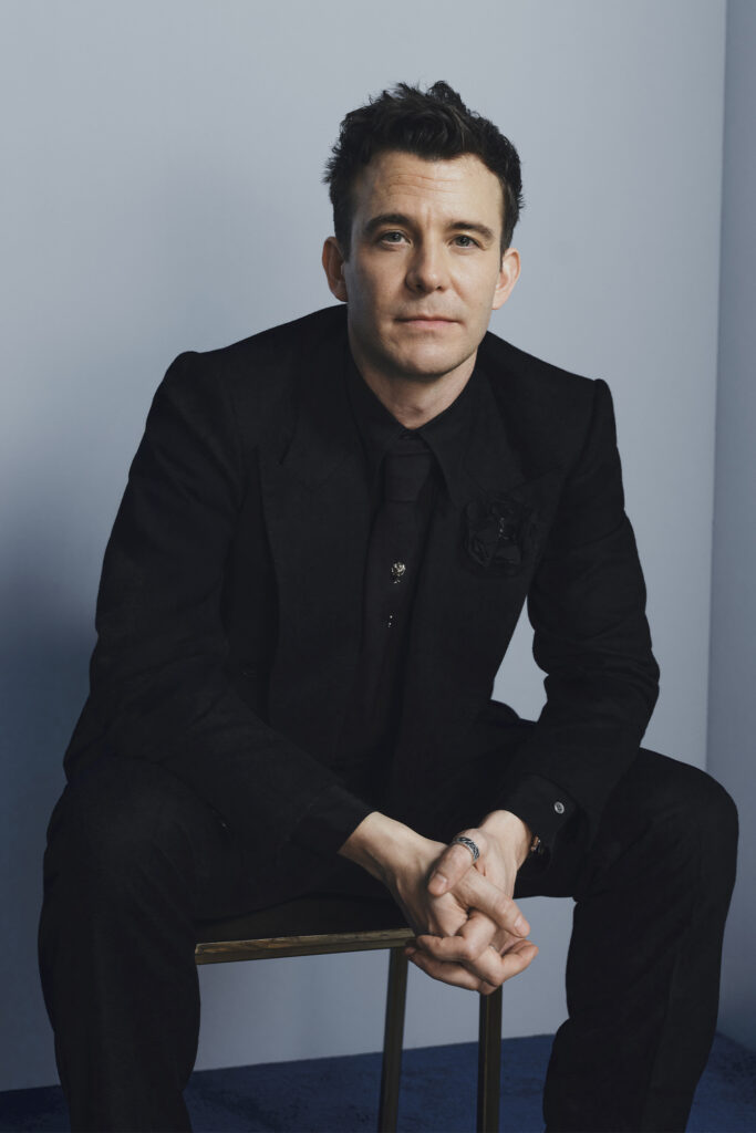 Luke Thompson at the Global Premiere of Bridgerton Season 4 in Paris, France. Ward Ivan Rafik/Cr. Courtesy of Netflix © 2026