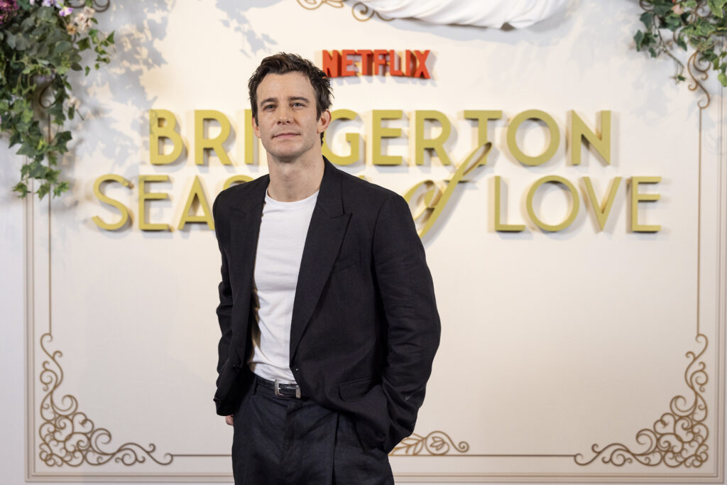 Luke Thompson attends Netflix's 'Bridgerton: Season 4’ Season of Love, a fan celebration in London on February 14th, 2025. (Photo by StillMoving.Net for Netflix)