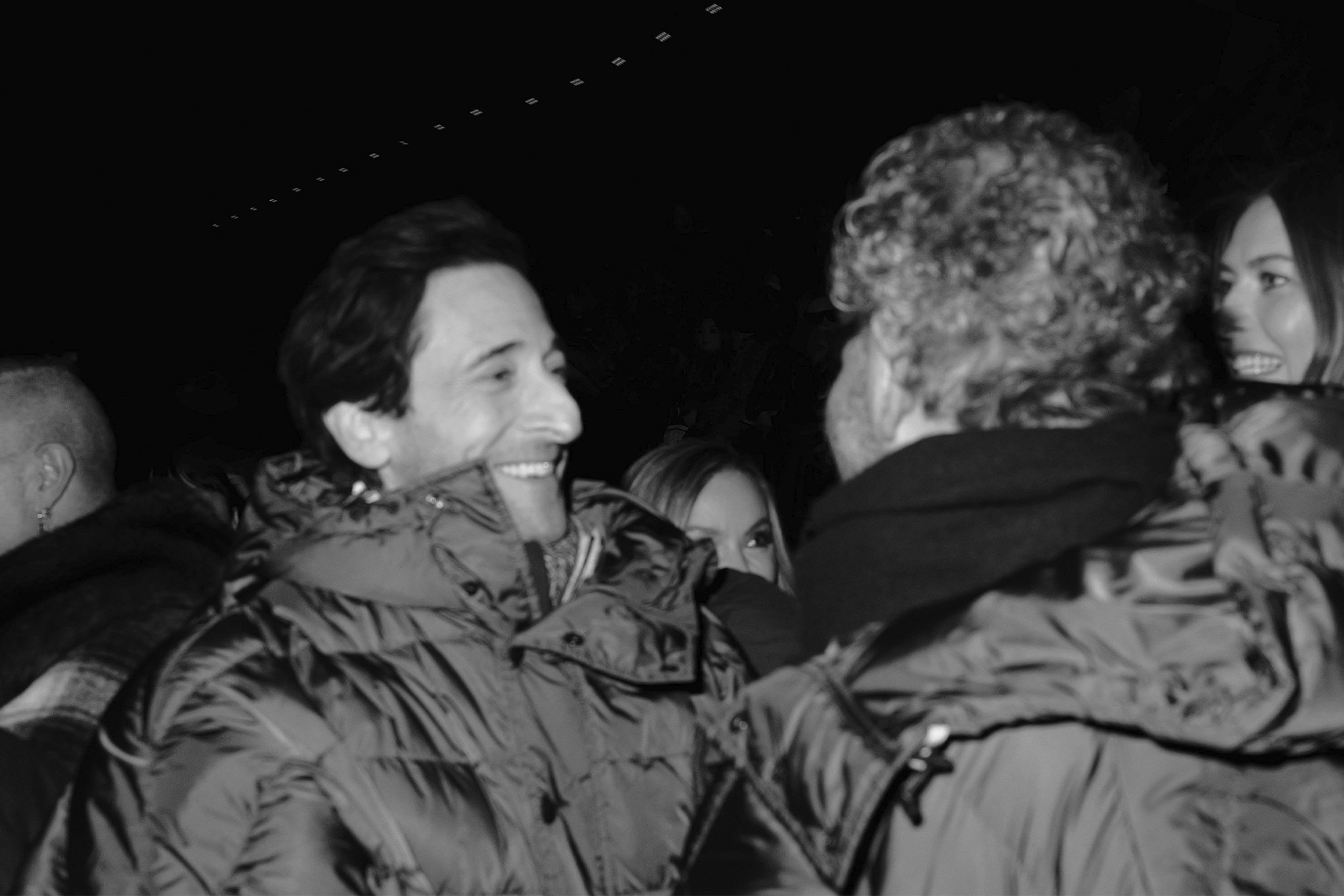 Moncler Grenoble Fall-Winter 2026 in Aspen, front row. Photo courtesy of Moncler.