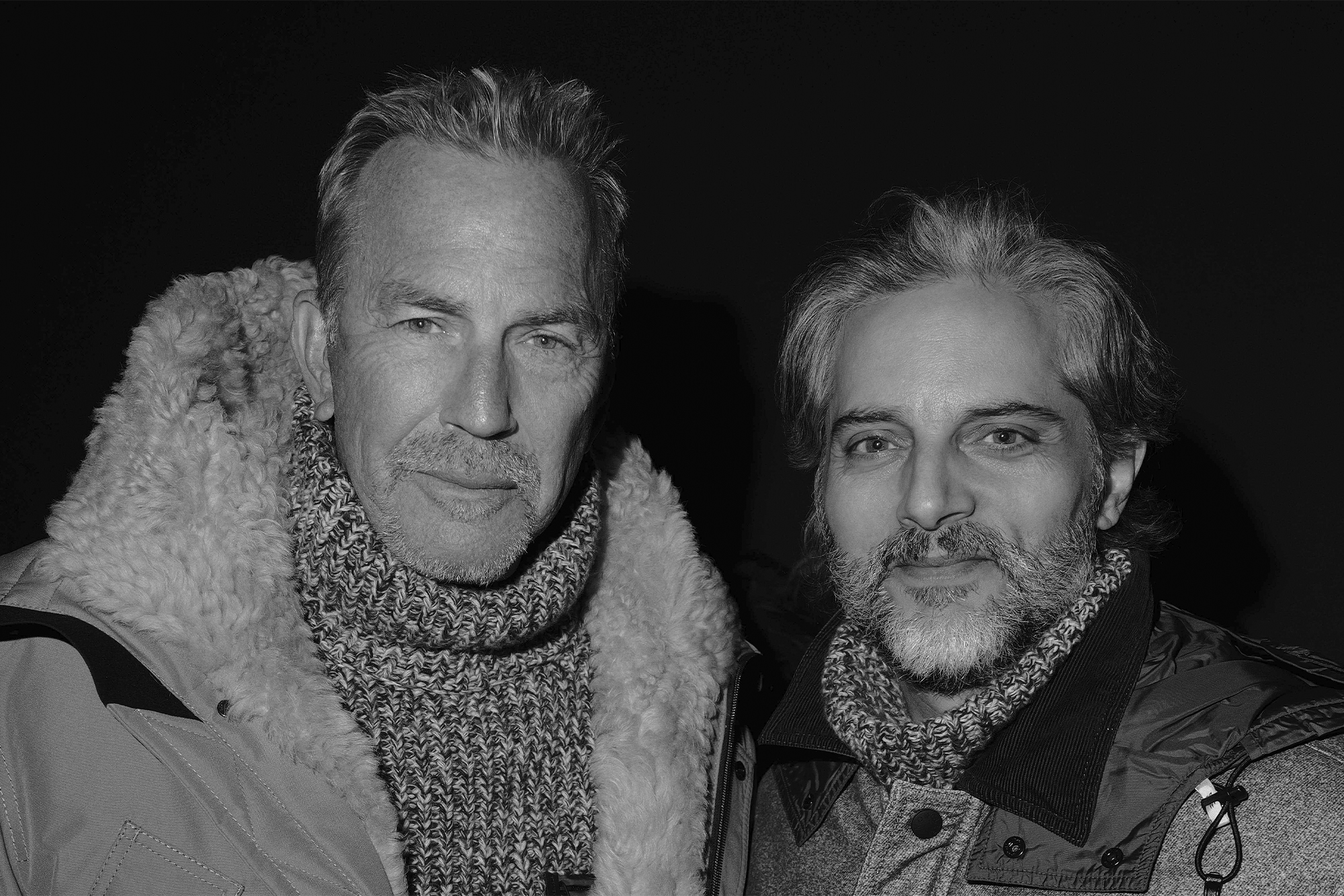 Moncler Grenoble Fall-Winter 2026 in Aspen, front row. Photo courtesy of Moncler.