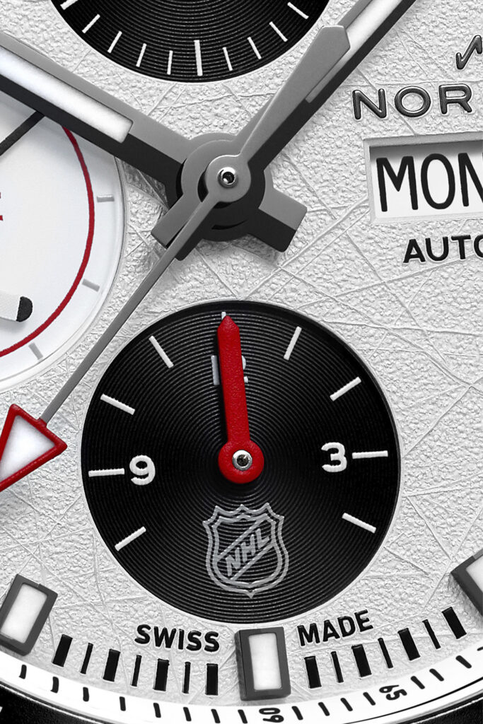 NORQAIN and NHL Adventure Chrono 41mm NHL Limited Edition. Photo courtesy of NORQAIN.