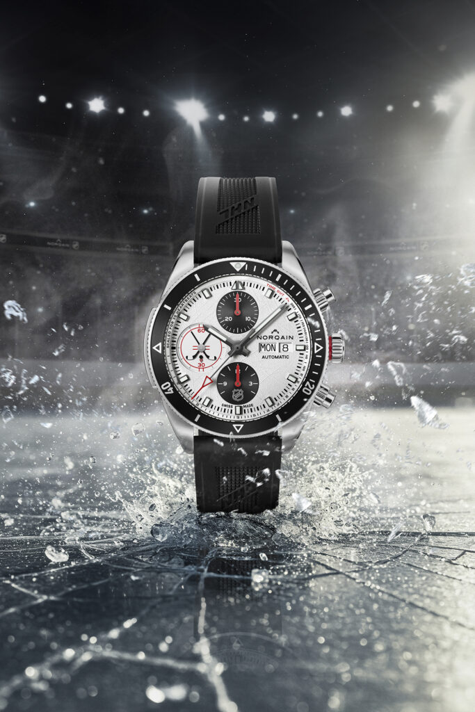 NORQAIN and NHL Adventure Chrono 41mm NHL Limited Edition. Photo courtesy of NORQAIN.