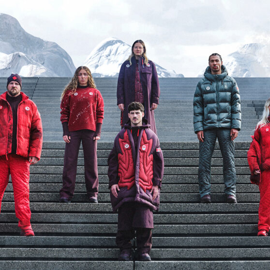 Team Canada Group Shot for lululemon milano-cortina italy winter olympics 2-2026
