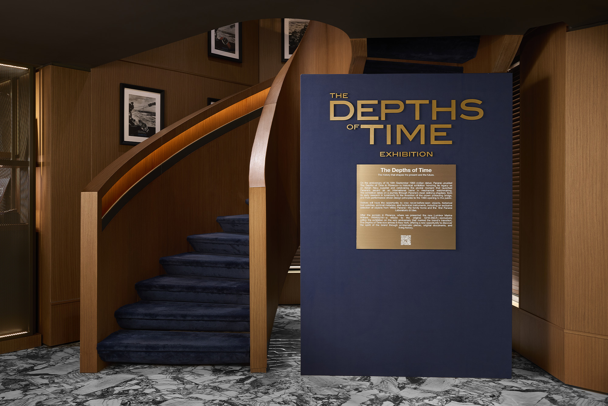 The Depths of Time Exhibition. Photos courtesy of Panerai via Nike Communications.