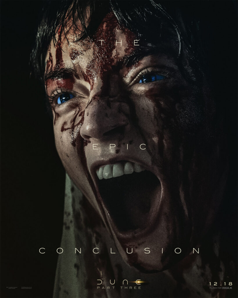 Anya Taylor-Joy Dune 3 Character Poster. Photo courtesy of Warner Bros. Pictures. 