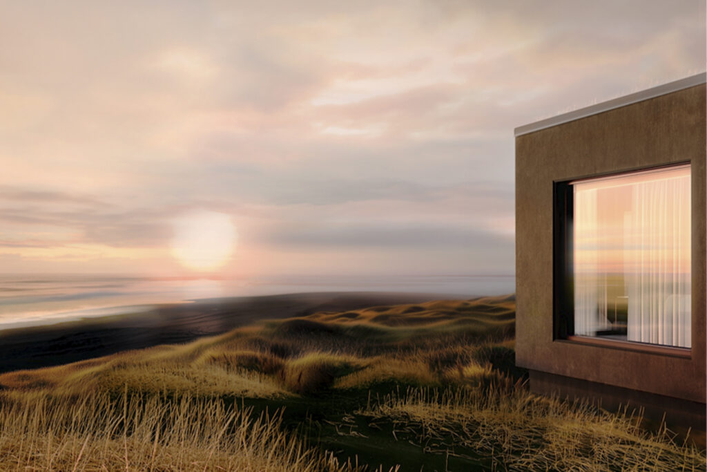 Black Sand Hotel, Ölfus, Iceland. Photo courtesy of Black Sand Hotel.