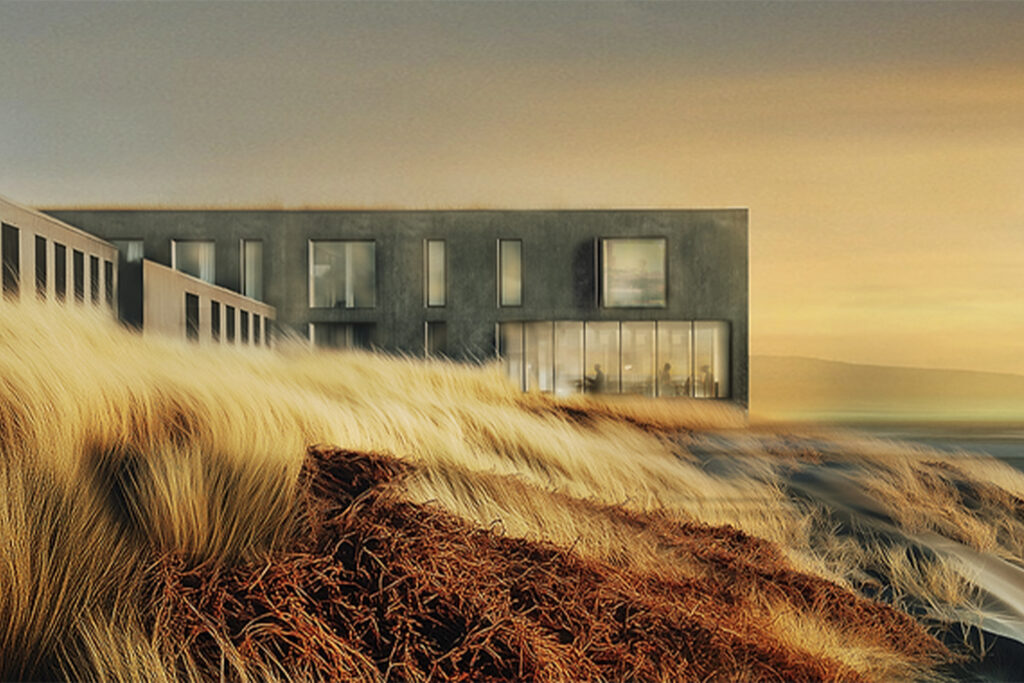 Black Sand Hotel, Ölfus, Iceland. Photo courtesy of Black Sand Hotel.