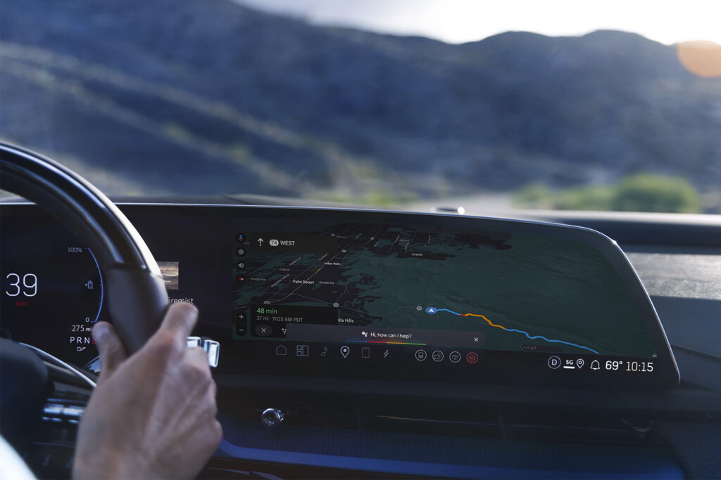 2026 Cadillac Optiq V. Photo courtesy of Cadillac.