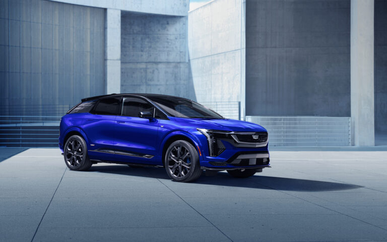 2026 Cadillac Optiq V. Photo courtesy of Cadillac.
