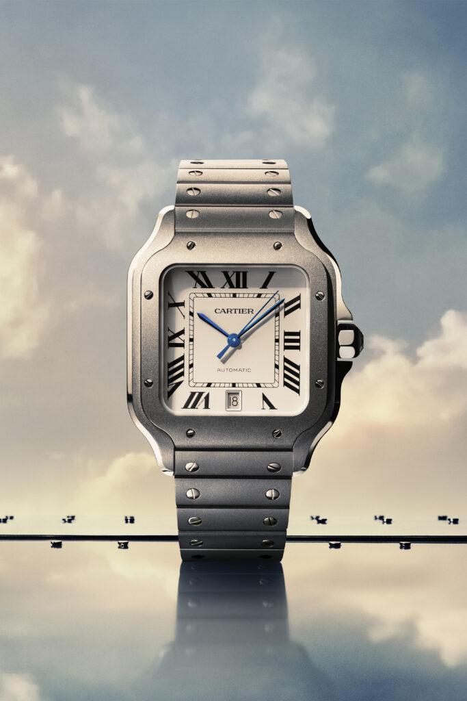 Cartier Santos Titanium. Photo courtesy of Cartier