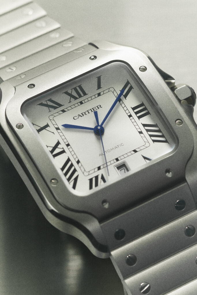 Cartier Santos Titanium. Photo courtesy of Cartier