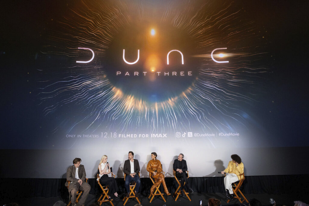Dune 3 Trailer Launch. Photo courtesy of Warner Brothers Pictures