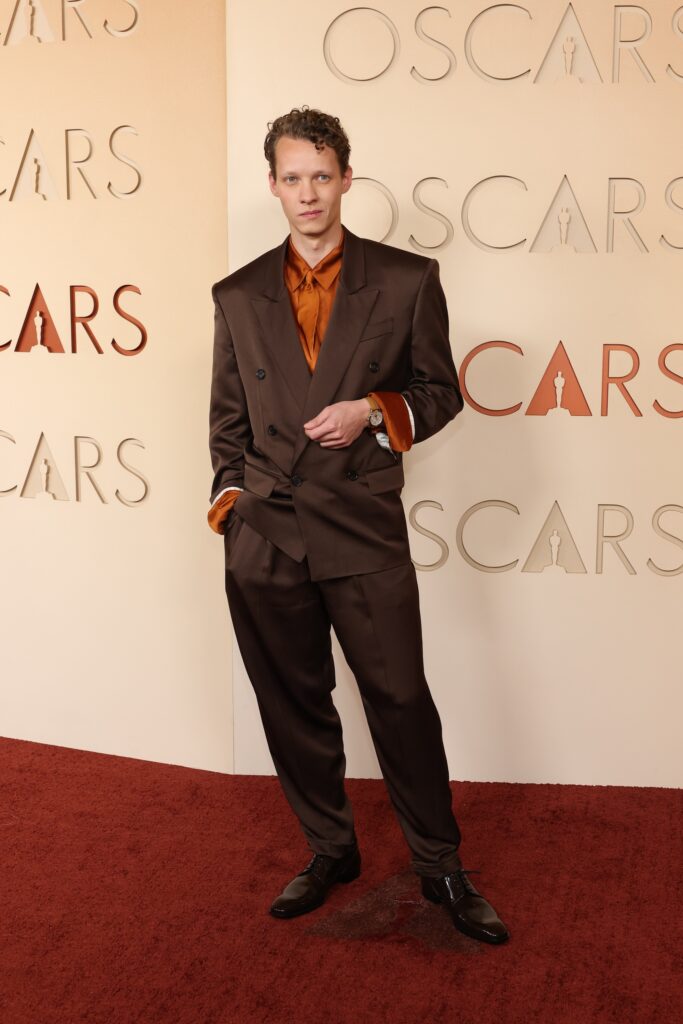 HOLLYWOOD, CALIFORNIA - MARCH 15: Felix Kammerer attends the 98th Oscars at Dolby Theatre on March 15, 2026 in Hollywood, California. (Photo by Mike Coppola/Getty Images)