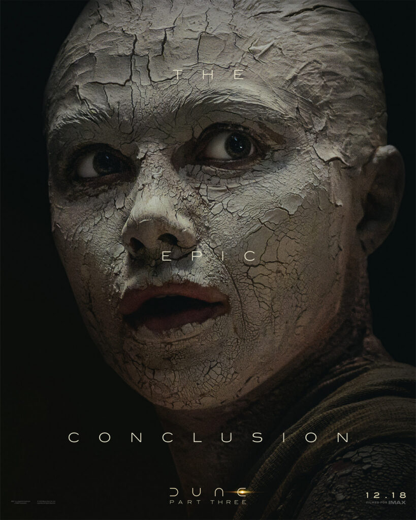 Florence Pugh Dune 3 Character Poster. Photo courtesy of Warner Bros. Pictures. 