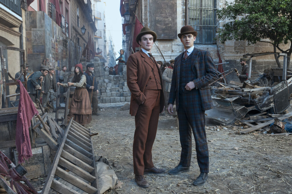Hero Fiennes Tiffin in Young Sherlock. PHOTO credit Dan Smith, COURTESY OF PRIME VIDEO AND AMAZON MGM STUDIOS.