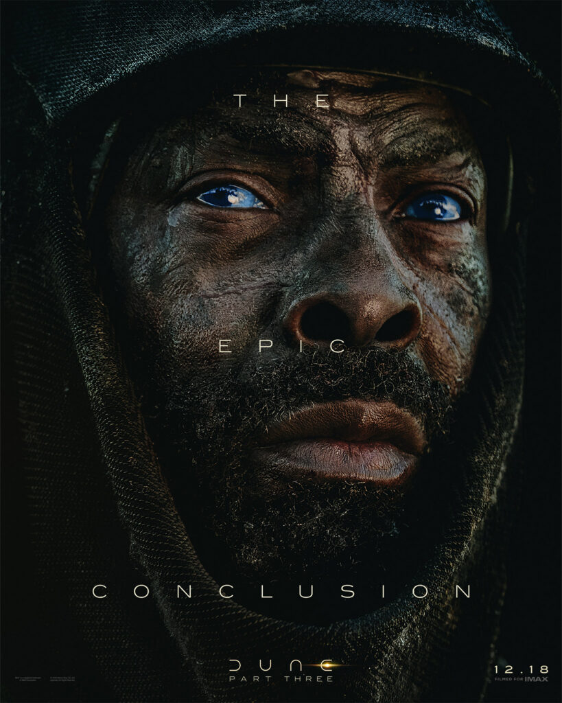 Isaach de Bankolé Dune 3 Character Poster. Photo courtesy of Warner Bros. Pictures. 