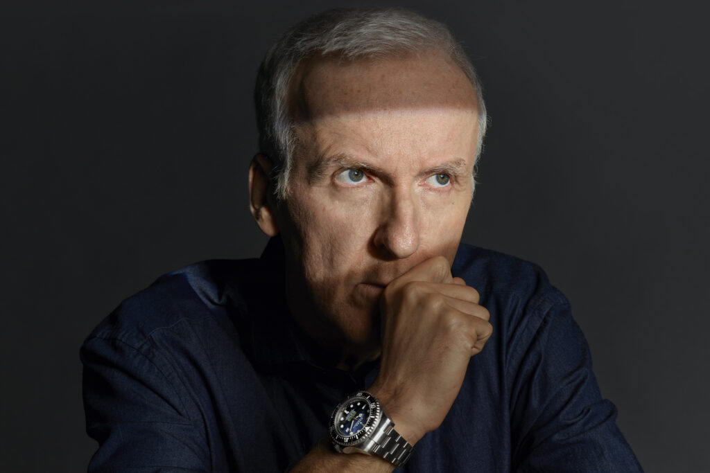 JAMES CAMERON. PHOTO COURTESY OF ROLEX.
