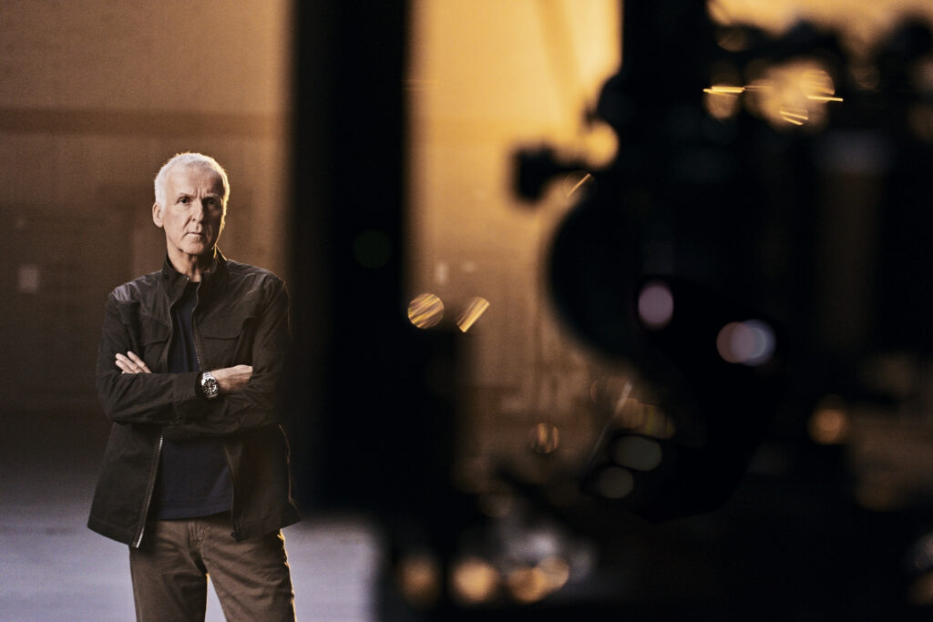 JAMES CAMERON. PHOTO COURTESY OF ROLEX.