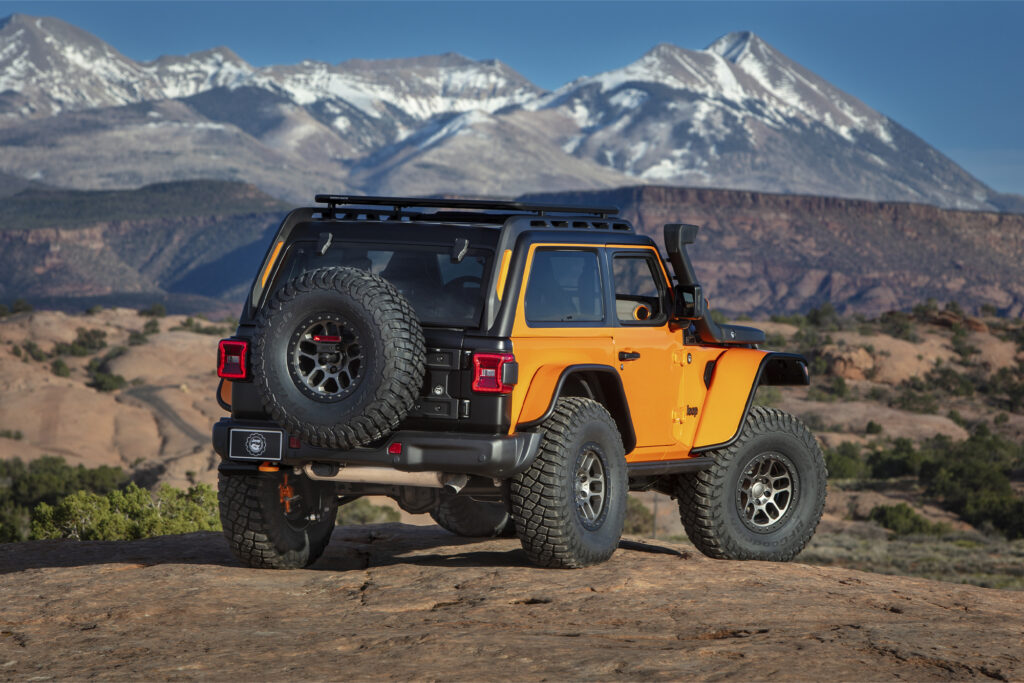 JEEP WRANGLER BUZZCUT. PHOTO COURTESY OF JEEP.