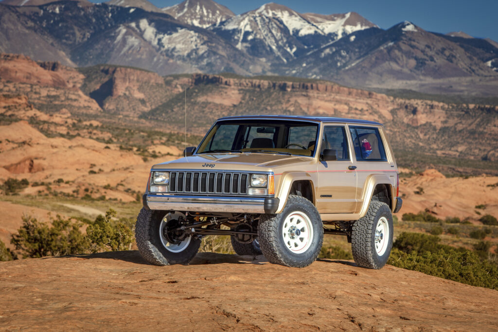 JEEP XJ PIONEER CONCEPT. PHOTO COURTESY OF JEEP.