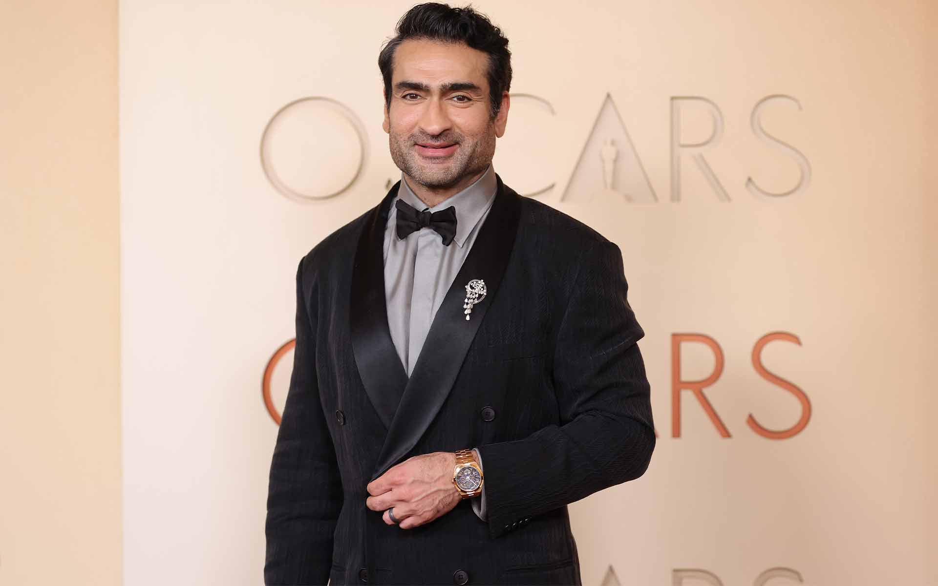 Kumail Nanjiani attends the 98th Oscars at Dolby Theatre on March 15, 2026 in Hollywood, California. (Photo by Mike Coppola/Getty Images)