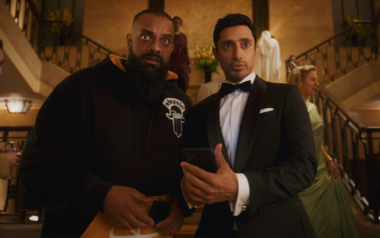 New Show BAIT Riz Ahmed Guz Khan Interview. Photo courtesy of Amazon Prime Video.