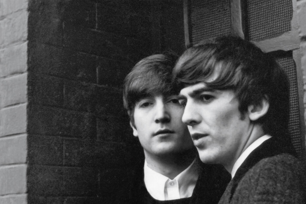 Paul McCartney, John and George. Paris , January 1964 © 1964 Paul McCartney under exclusive license to MPL Archive LLP