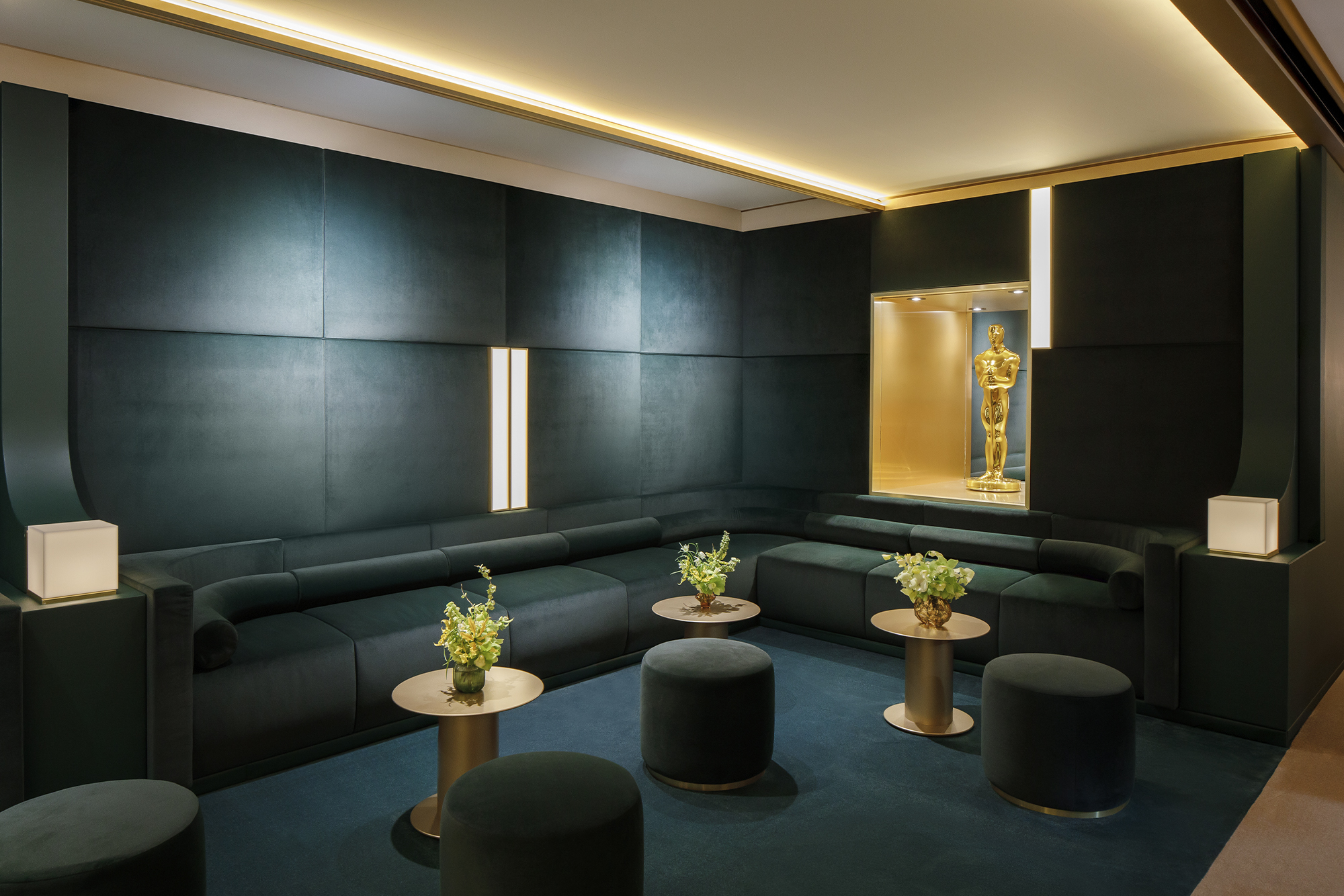 ROLEX GREENROOM AT THE OSCARS. PHOTO COURTESY OF ROLEX.