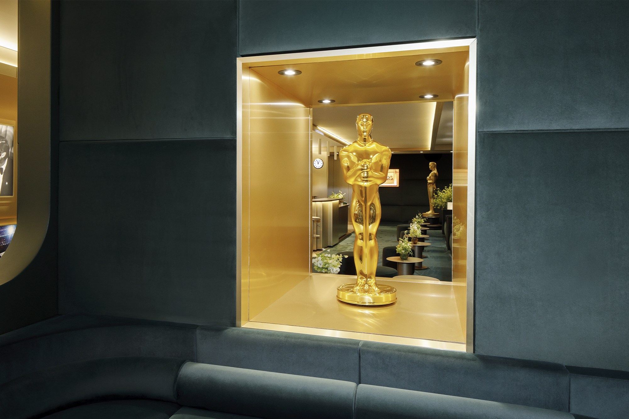 ROLEX GREENROOM AT THE OSCARS. PHOTO COURTESY OF ROLEX.