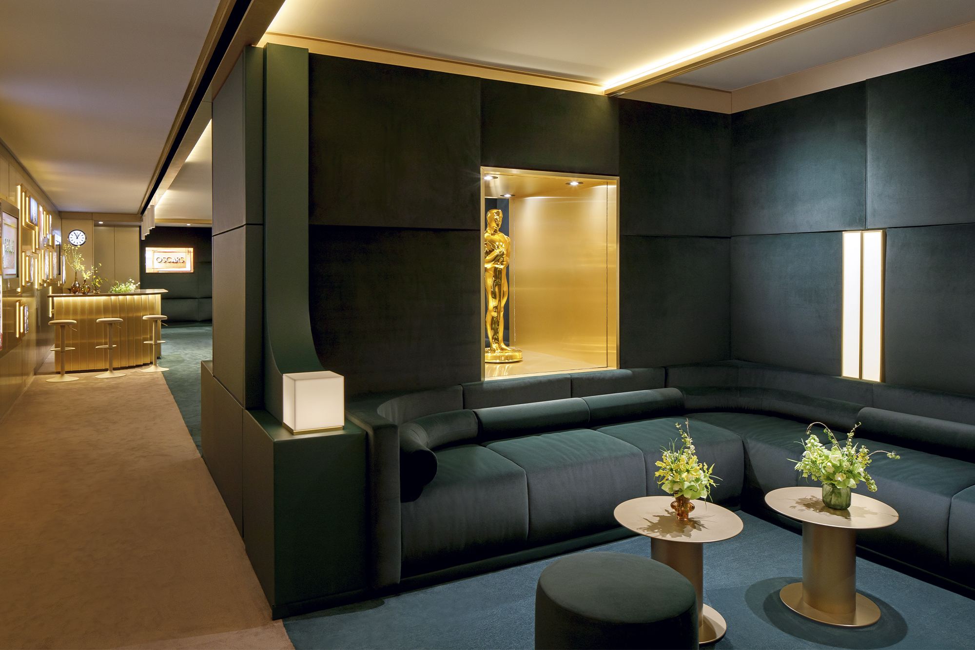 ROLEX GREENROOM AT THE OSCARS. PHOTO COURTESY OF ROLEX.