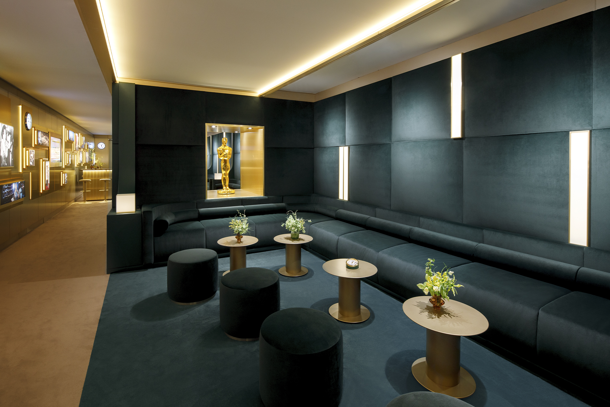 ROLEX GREENROOM AT THE OSCARS. PHOTO COURTESY OF ROLEX.