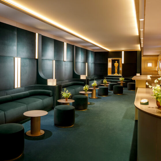 ROLEX GREENROOM AT THE OSCARS. PHOTO COURTESY OF ROLEX.