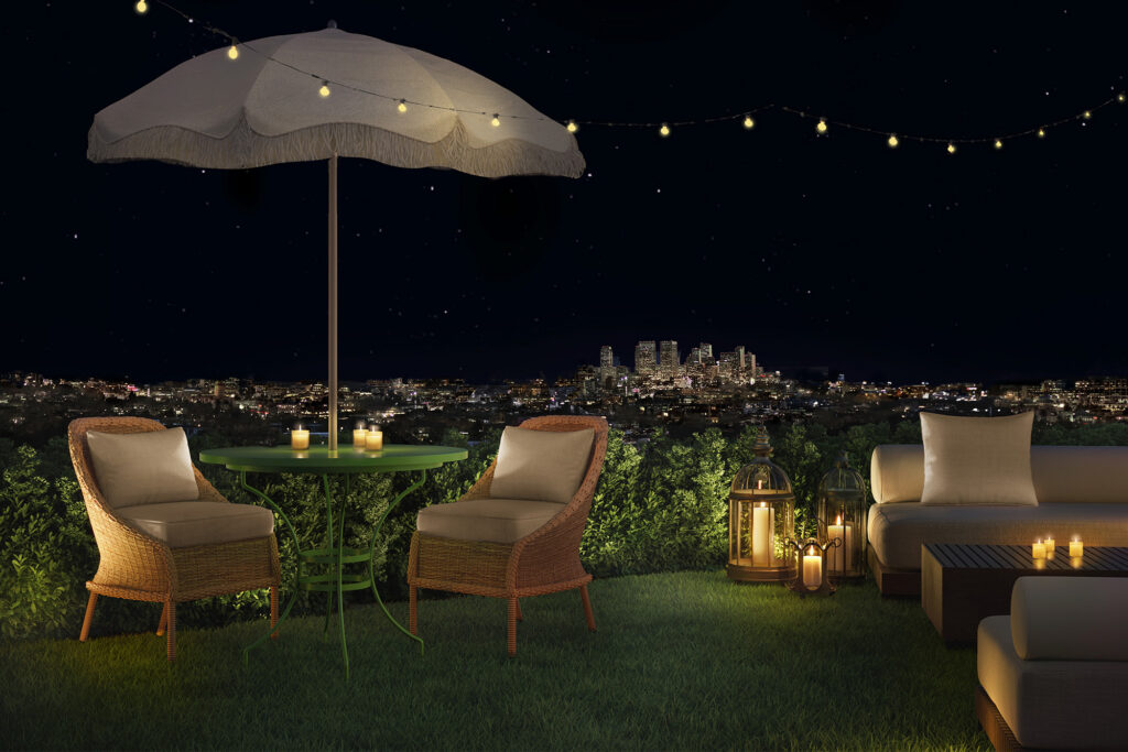 PUBLIC WEST HOLLYWOOD, CALIFORNIA. PHOTOS AND RENDERING (BOTTOM) COURTESY OF PUBLIC.