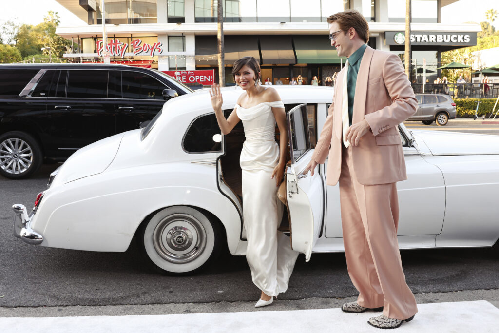 Zendaya and Robert Pattinson PHOTO BY VIRISA YONG COURTESY OF A24