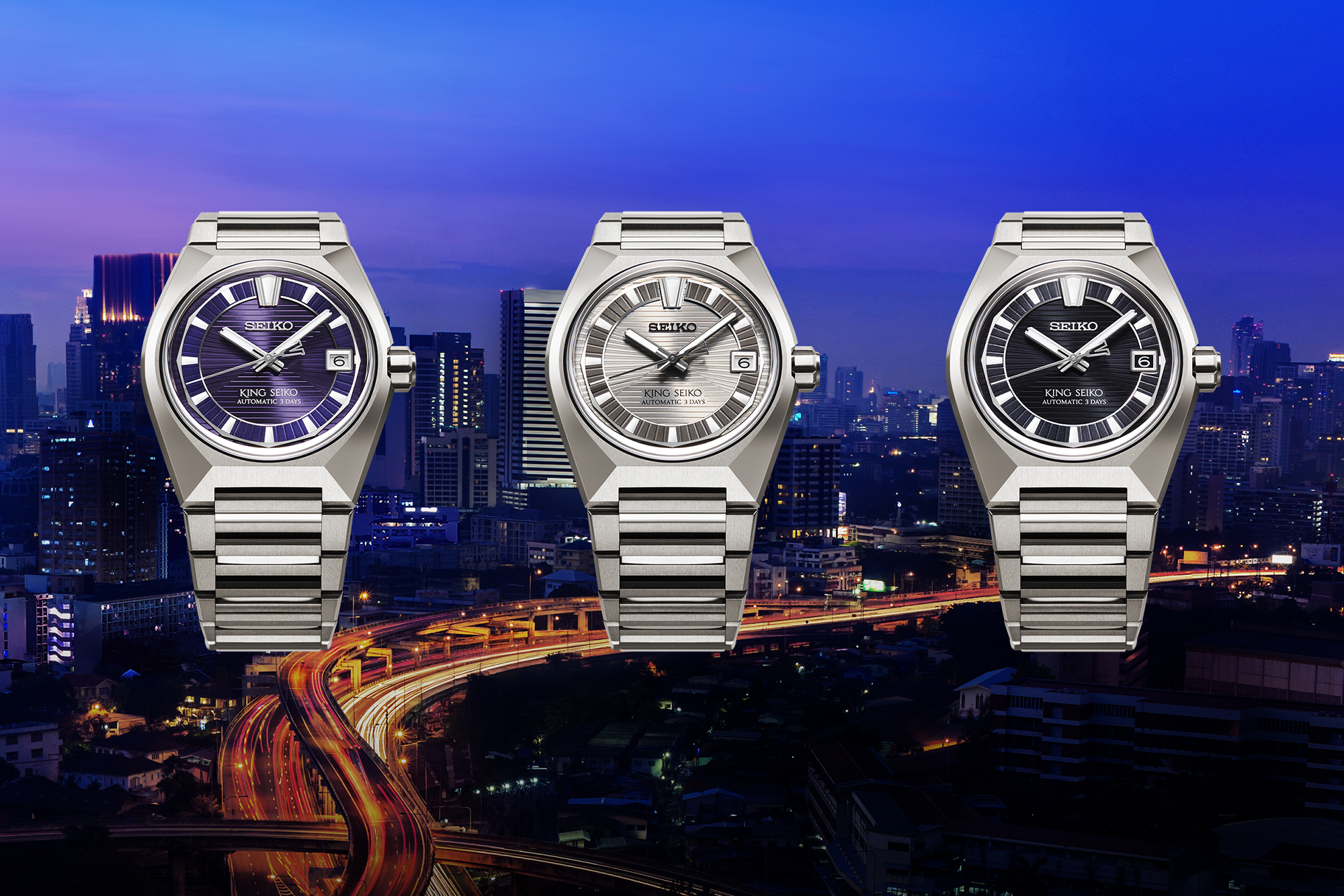 King Seiko VANAC. Seiko 145th anniversary.